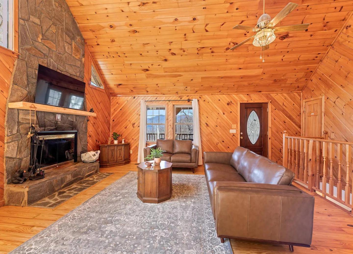 Maggie Valley Cabin With Beautiful Mountain Views, Hottub, Pet Friendly, Gameroom, Fireplace Exteriör bild